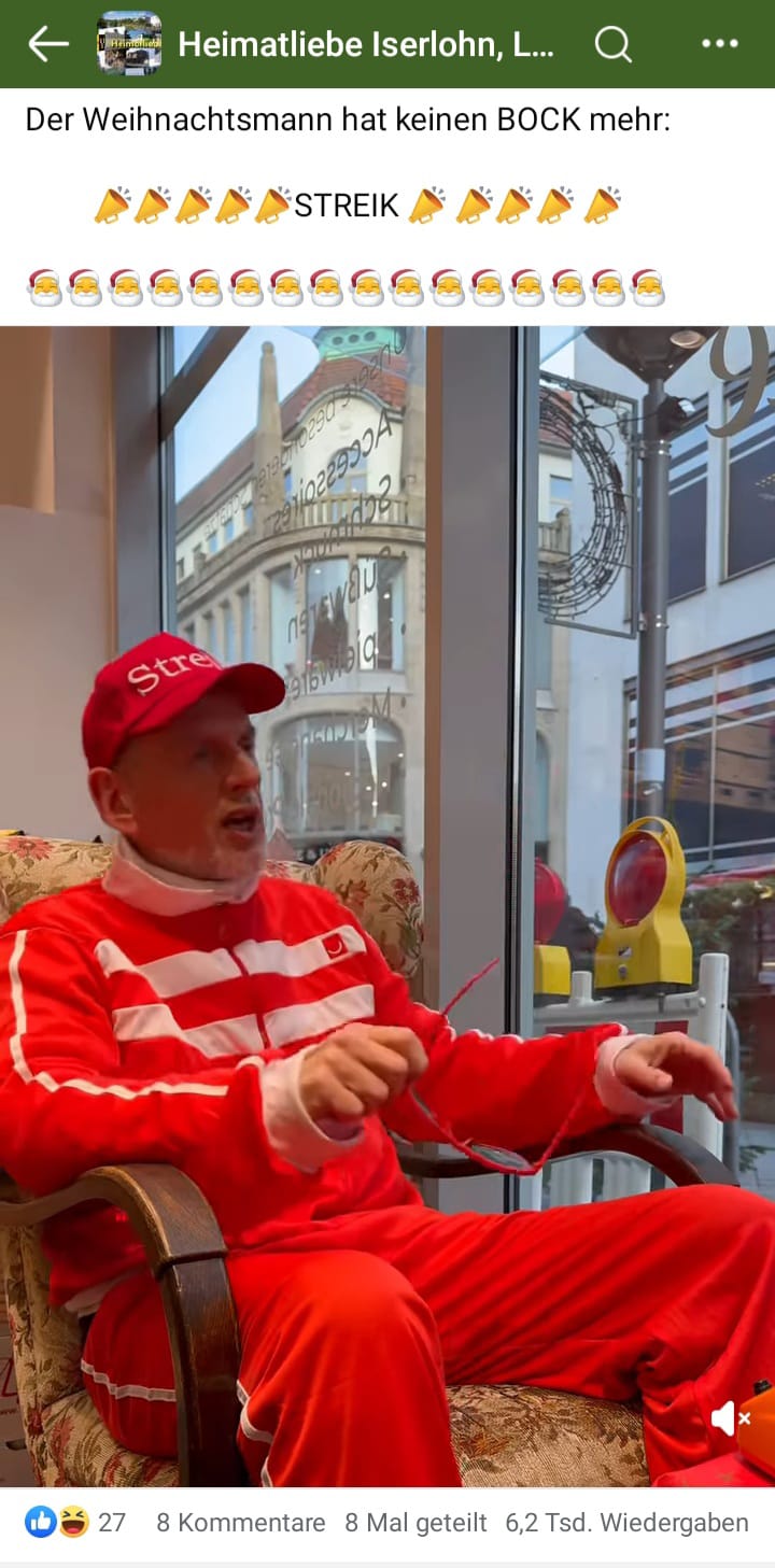 Der Weihnachtsmann hat keinen BOCK mehr